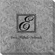 Pick Your Single Monogram with Text Carte Embossed Napkins Image 2 of 2